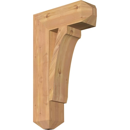 Legacy Craftsman Smooth Bracket, Western Red Cedar, 5 1/2W X 18D X 30H